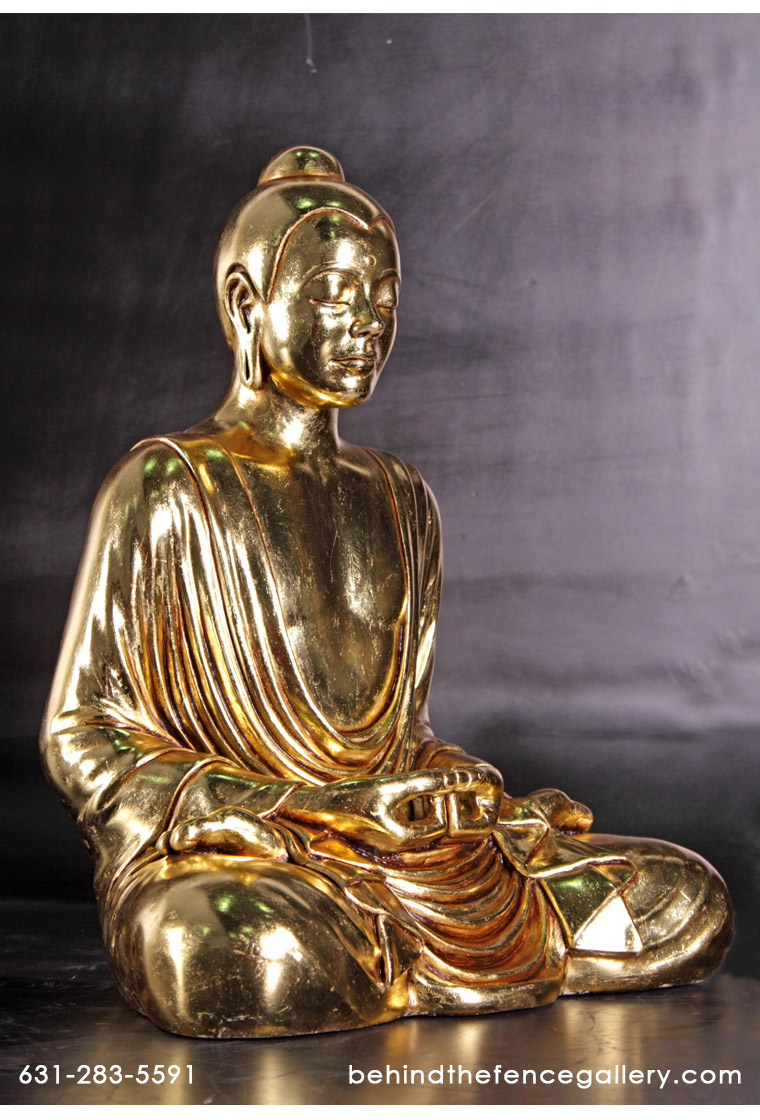 Sitting Gold Buddha Statue Sitting Gold Buddha Statue