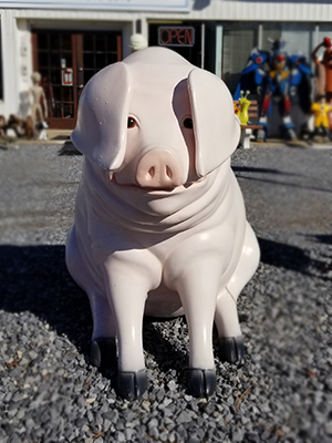 Sitting Pig Statue Sitting Pig Statue