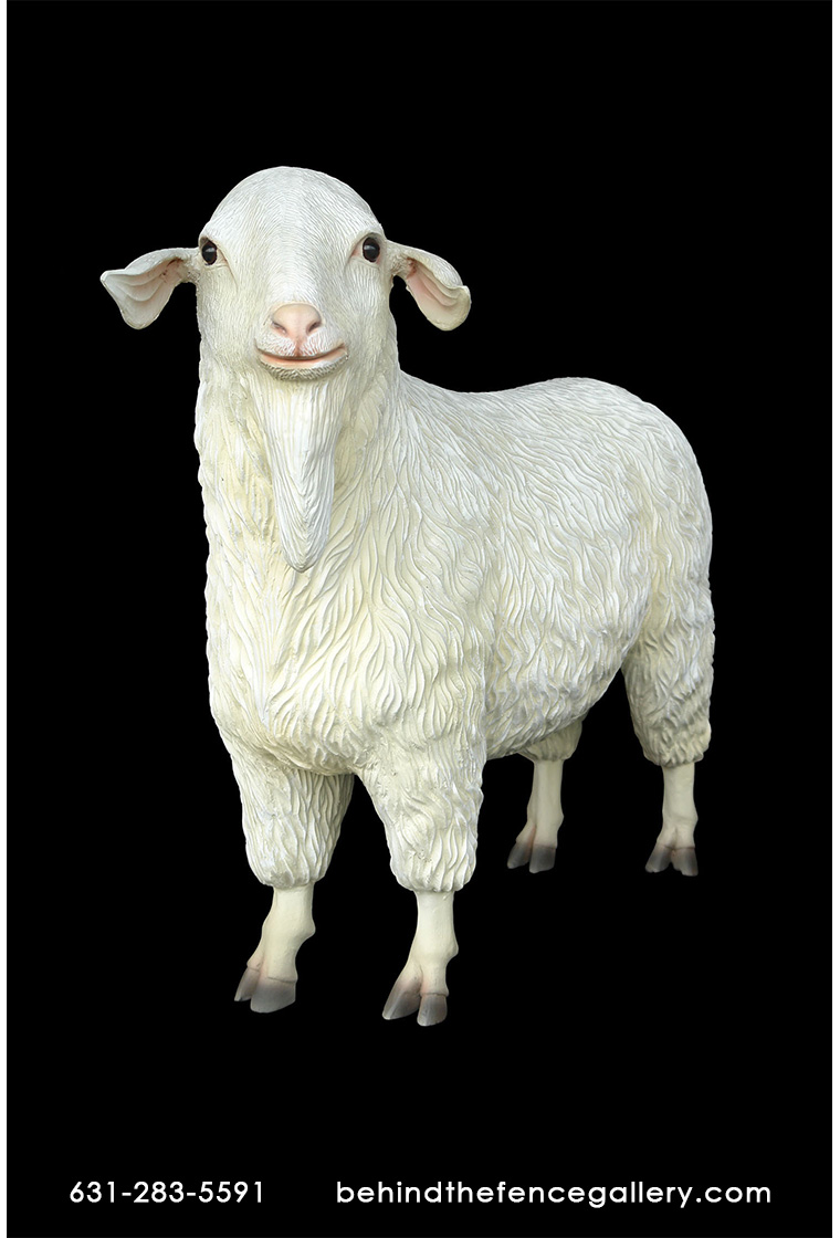 Tibetan Sheep Statue - 3ft. Tibetan Sheep Statue - 3ft.