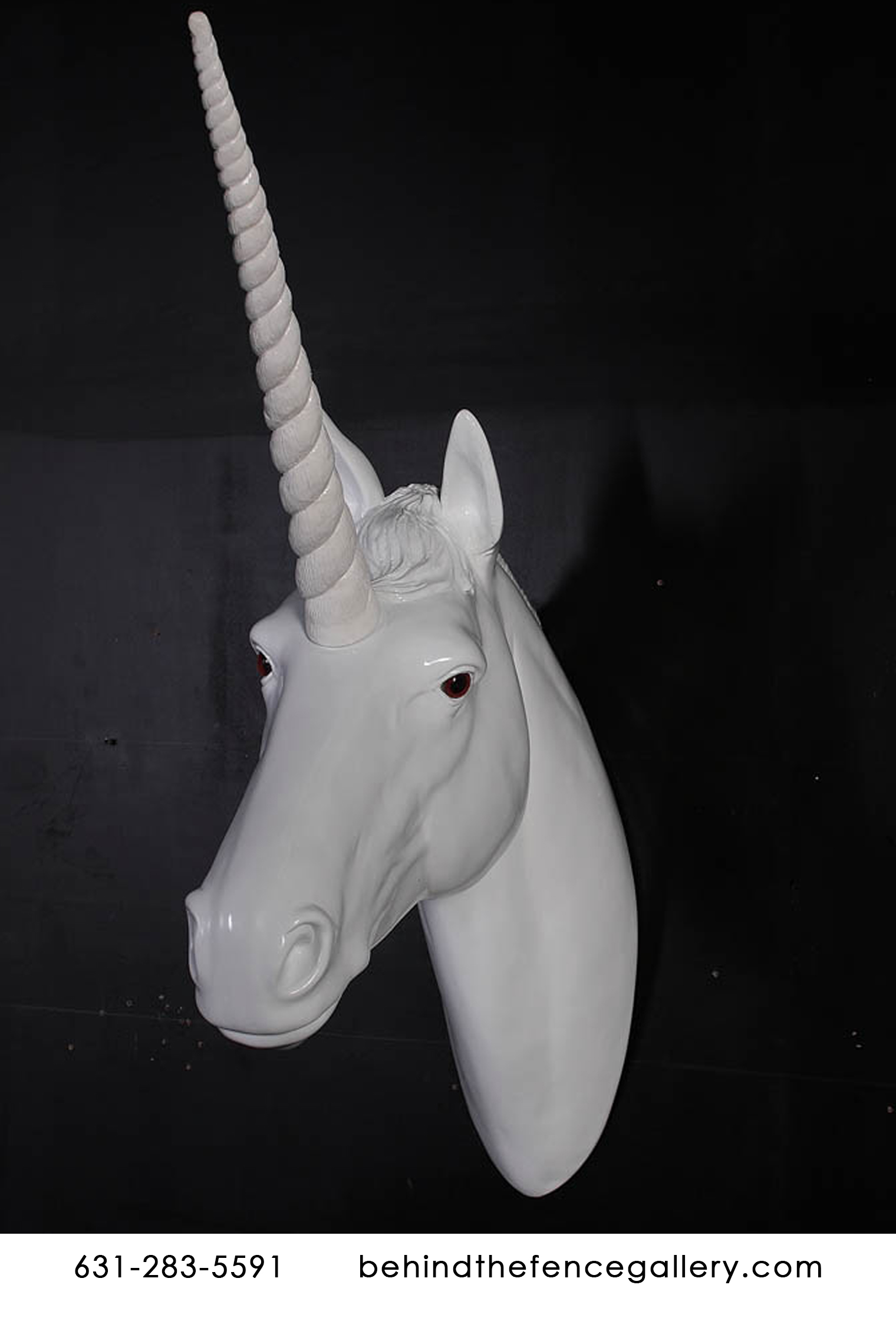 Unicorn Head Wall Mount Statue Unicorn Head Wall Mount Statue