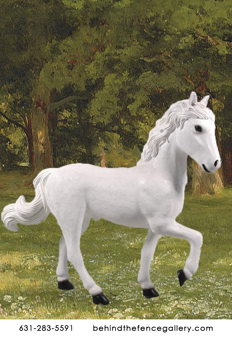 White Horse Statue - 4ft White Horse Statue - 4ft