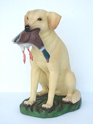 Dog with Duck Dog with Duck